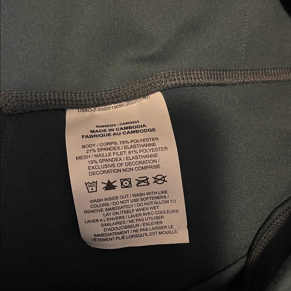 Nike Green 7/8 Leggings - Picture 4 of 7